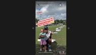 Anthony Kim with his daughter (Image via @anthonykimofficial)